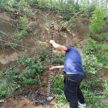 边坡加护注浆打孔工具护坡锚杆打洞机器ZP76型雷力钻机